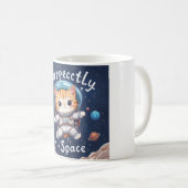 Parfaitement dans l'espace Mug Cute Kawaii Astrona (Devant droit)