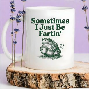 Parfois Je Fais Juste Fartir, Mug Drôle de Grenoui