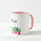 Parfois, je trempais ma Mug Plante (Devant droit)
