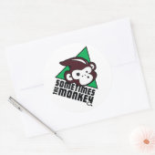 Parfois le Sticker à singe (Enveloppe)