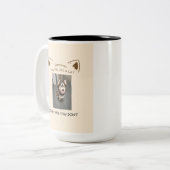 Parfois on se sent comme un chat (chien) mug (Devant gauche)