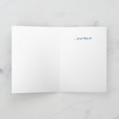 Parfois, tu m'embêtes... et je l'aime ! Carte (Intérieur)