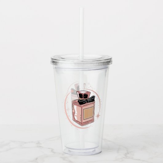 Parfum Acryl Drinkbeker (Voorkant)