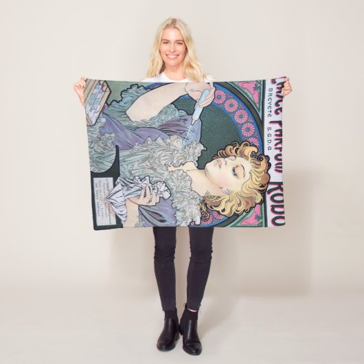 Parfum, Alphonse Mucha Fleece Deken (In situ)