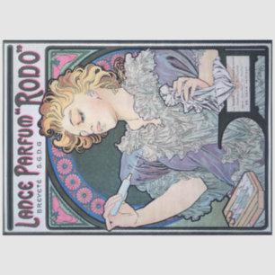 Parfum, Alphonse Mucha Tissuepapier