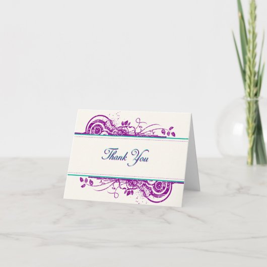 Parfum - Carte de remerciements Art (Devant)