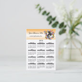 Parfum de calendrier de carte de visite (Debout devant)