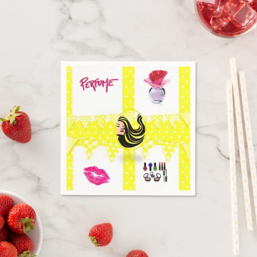 Parfum de serviettes en papier (En situation)