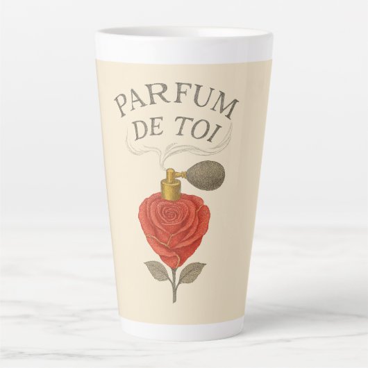 Parfum de Toi Rose Parfum Latte Mok (Voorkant)