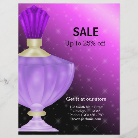 parfum flyer (Voorkant)