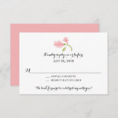 Parfum Freesia Petals | Mariage RSVP (Devant / Derrière)
