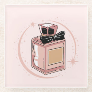Parfum Glazen Onderzetter