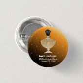 parfum ronde button 3,2 cm (Voorkant /achterkant)