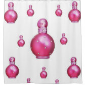 Parfum roze douchegordijn (Voorkant)