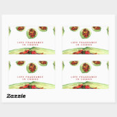 Parfum van het leven: Potpourri Inspirerend boodsc Rechthoekige Sticker (Vel)