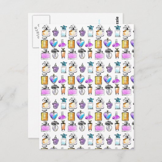 Parfumes Art Briefkaart (Voorkant / Achterkant)