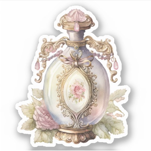  parfumfles sticker (Voorkant)