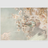 parfumflesje, vlinders en bloemen tissuepapier (Voorkant)