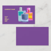 Parfums de CARTE DE VISITE MODÈLE BASIC (Devant / Derrière)