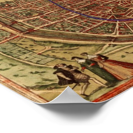 Parijs - 1572 poster (Hoek)