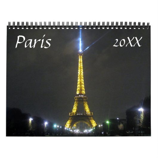 Parijs 2026 kalender (Hoes)