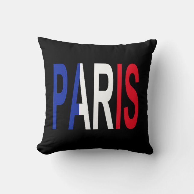 Parijs 2 Sided Pillow Kussen (Voorkant)