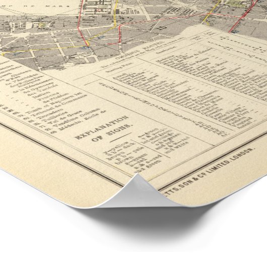 Parijs 4 poster (Hoek)