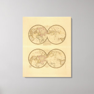 Parijs 5 canvas afdruk