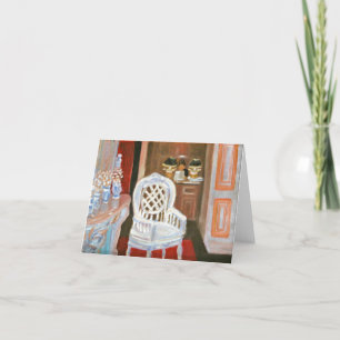 PARIJS ANTIEK WINKEL NOTECARD KAART