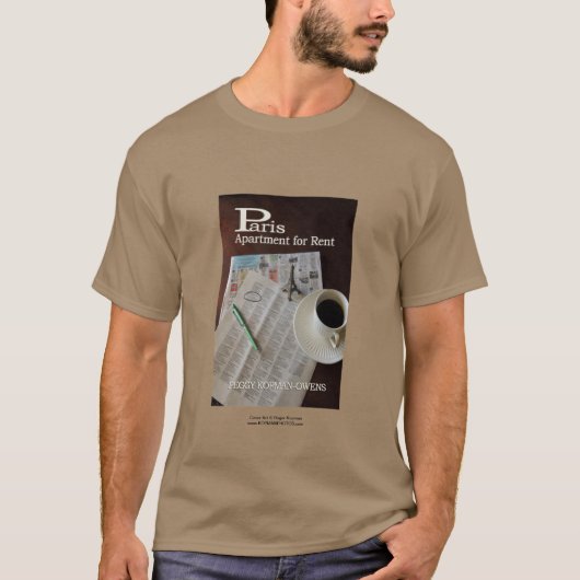 "Parijs-appartement voor huur" T-shirt (Voorkant)