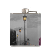 Parijs B&W 2 Heupfles (Achterkant)