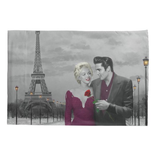 Parijs B&W 2 Kussensloop (Achterkant-Links)