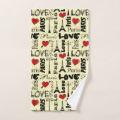 Parijs Bad Handdoek (Handdoek)