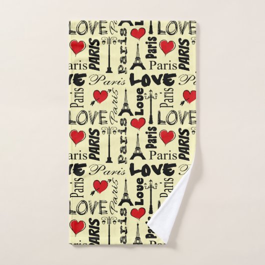 Parijs Bad Handdoek (Handdoek)