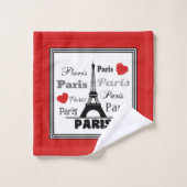 Parijs Bad Handdoek (Wasdoekje)