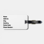 Parijs Bagagelabel (Achterkant horizontaal)