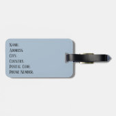 Parijs Bagagelabel (Achterkant horizontaal)