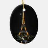 Parijs bij Night Ornament (Achterkant)
