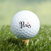 Parijs borstel met hart golfballen (Insitu Shirt)