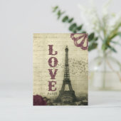 Parijs Briefkaart (Staand voorkant)
