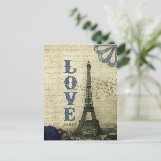  Parijs Briefkaart (Staand voorkant)