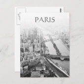 Parijs Briefkaart (Voorkant / Achterkant)