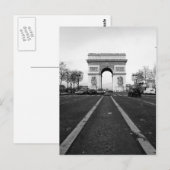 Parijs Briefkaart (Voorkant / Achterkant)