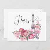  Parijs Briefkaart (Voorkant / Achterkant)