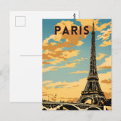 Parijs Briefkaart (Voorkant / Achterkant)