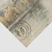  Parijs Briefkaart Tissuepapier (Detail)