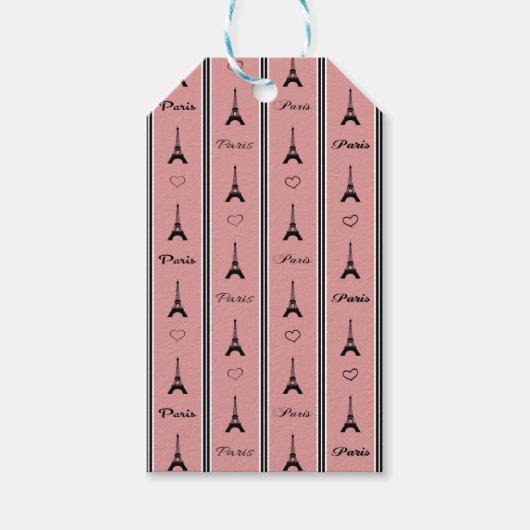 Parijs Cadeaulabel (Voorkant)