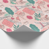 Parijs Cadeaupapier (Hoek)