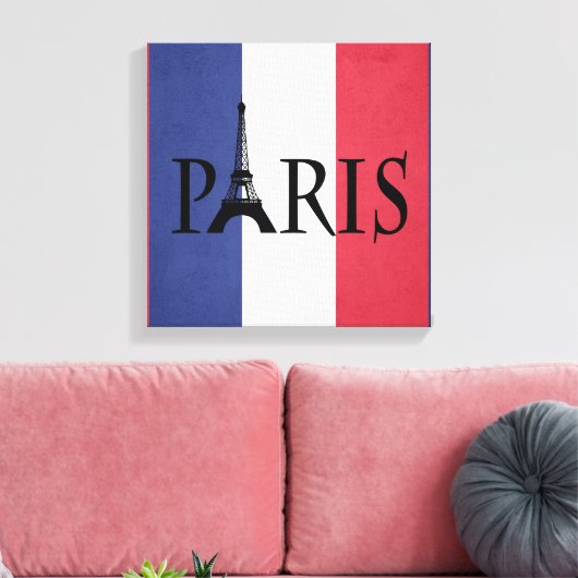 Parijs Canvas Afdruk (Insitu (Woonkamer))