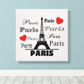 Parijs Canvas Afdruk (Insitu (Houten vloer))